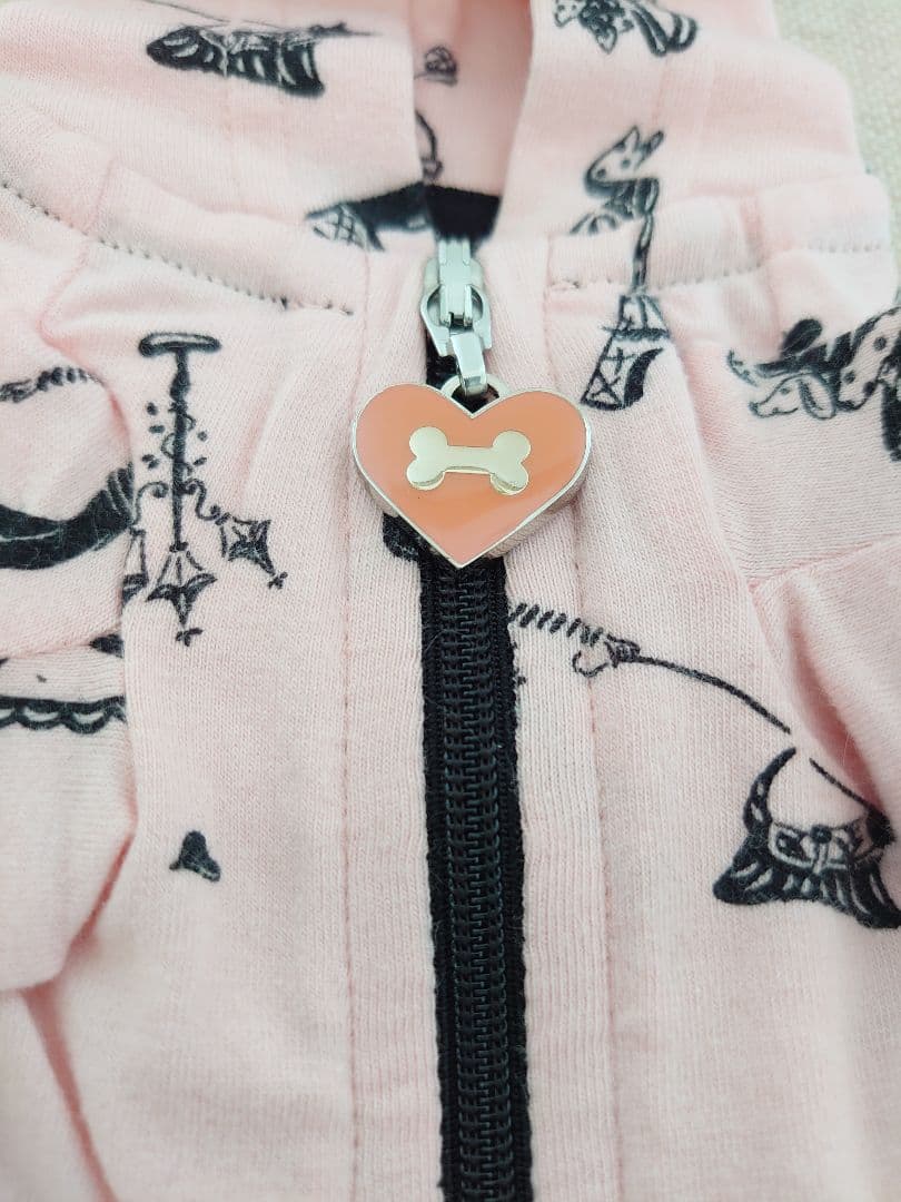 Fifi&Romeo 新品 即完売 極希少 ナイガイ製 チェスリー柄 パーカー