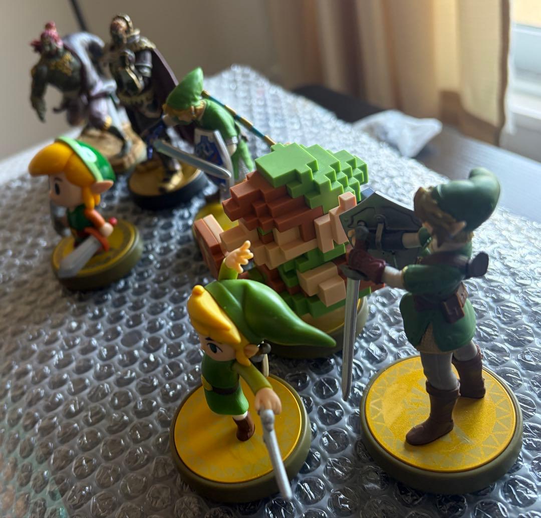 ゼルダ amiibo 7体セット ガノンドロフ＆リンク各種 多数まとめ売りセット