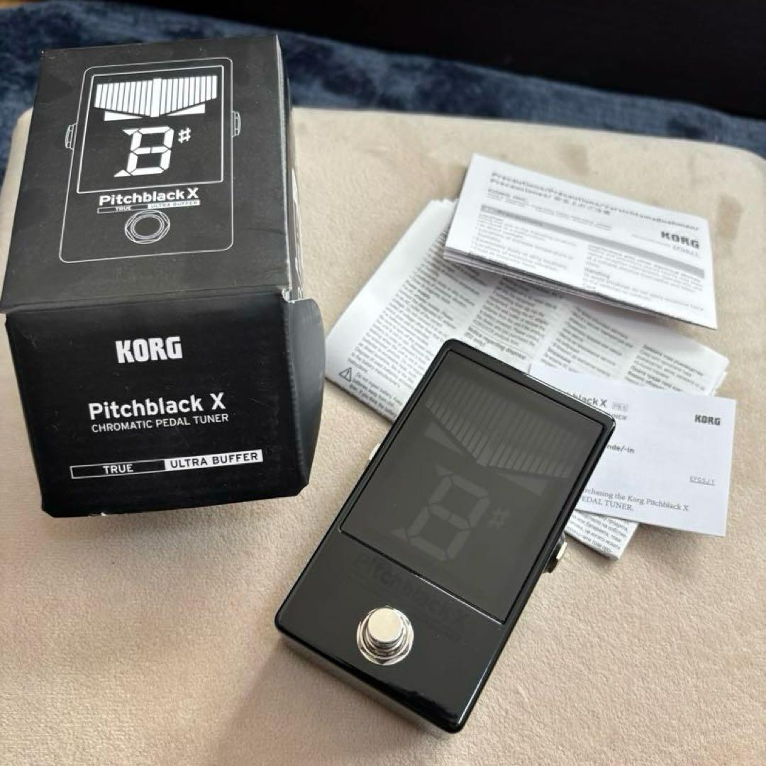 ギター KORG Pitchblack X tuner