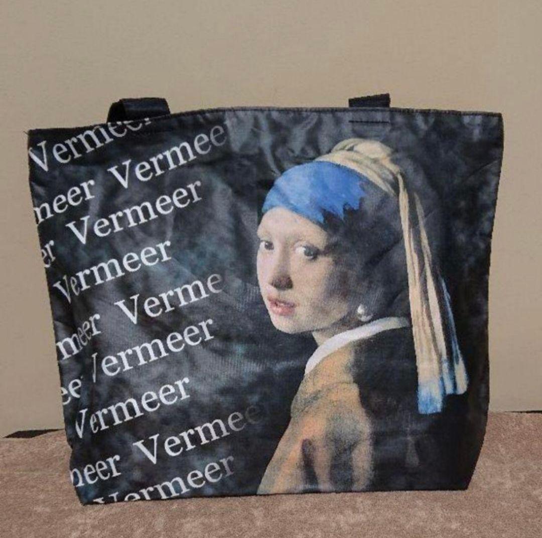 【＊稀少＊】美術展グッズ☆フェルメール☆真珠の耳飾りの少女《全面プリント》