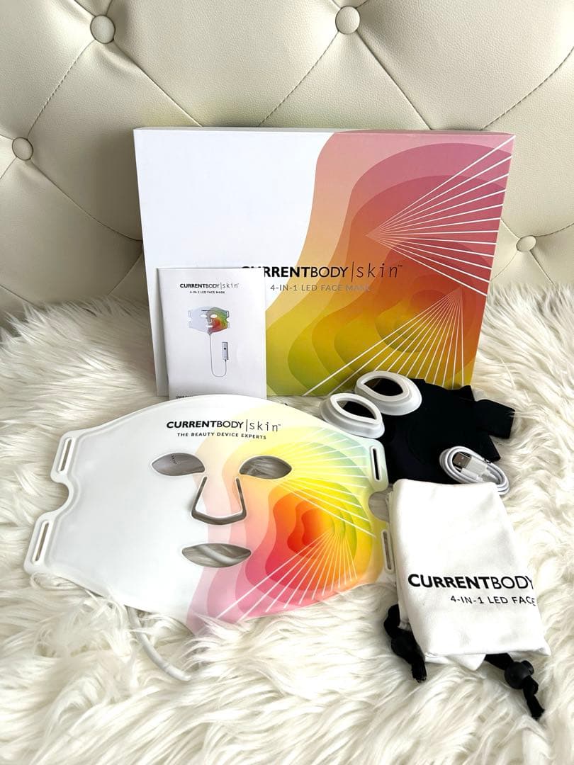 CURRENTBODY LED 4イン1 マスク　カレントボディ　付属品付き