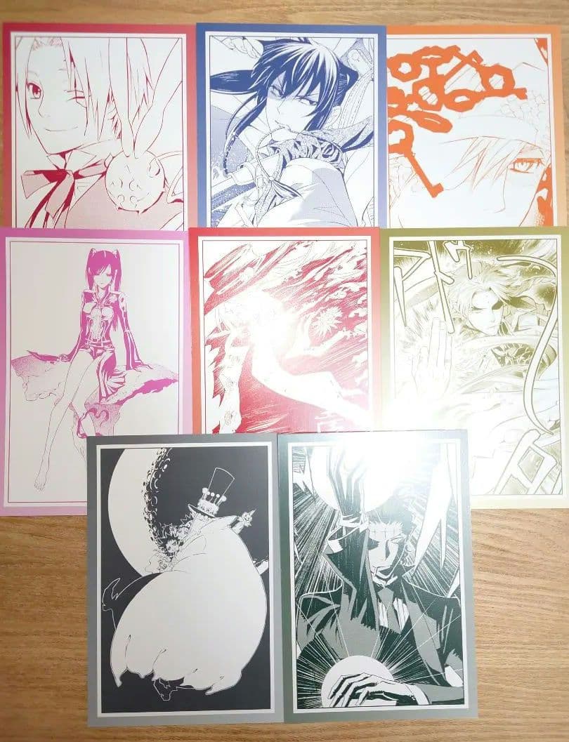 D.Gray-man アムニバス 特典 ポストカード コンプリート ジャンフェス