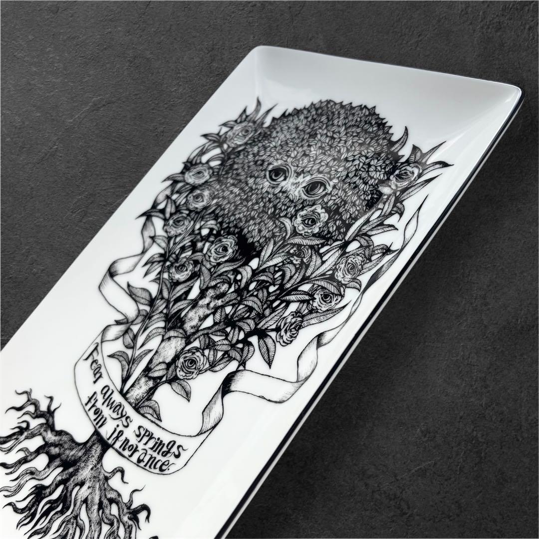 【レア】ヒグチユウコ展　CIRCUS FINAL END 眼花・角皿