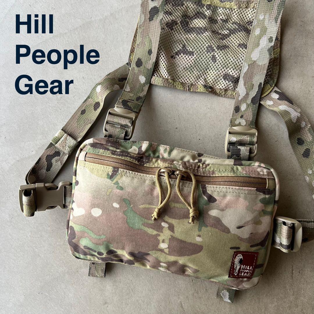 【HILL PEOPLE GEAR】ヒルピープルギア　チェストバッグ　カモ柄