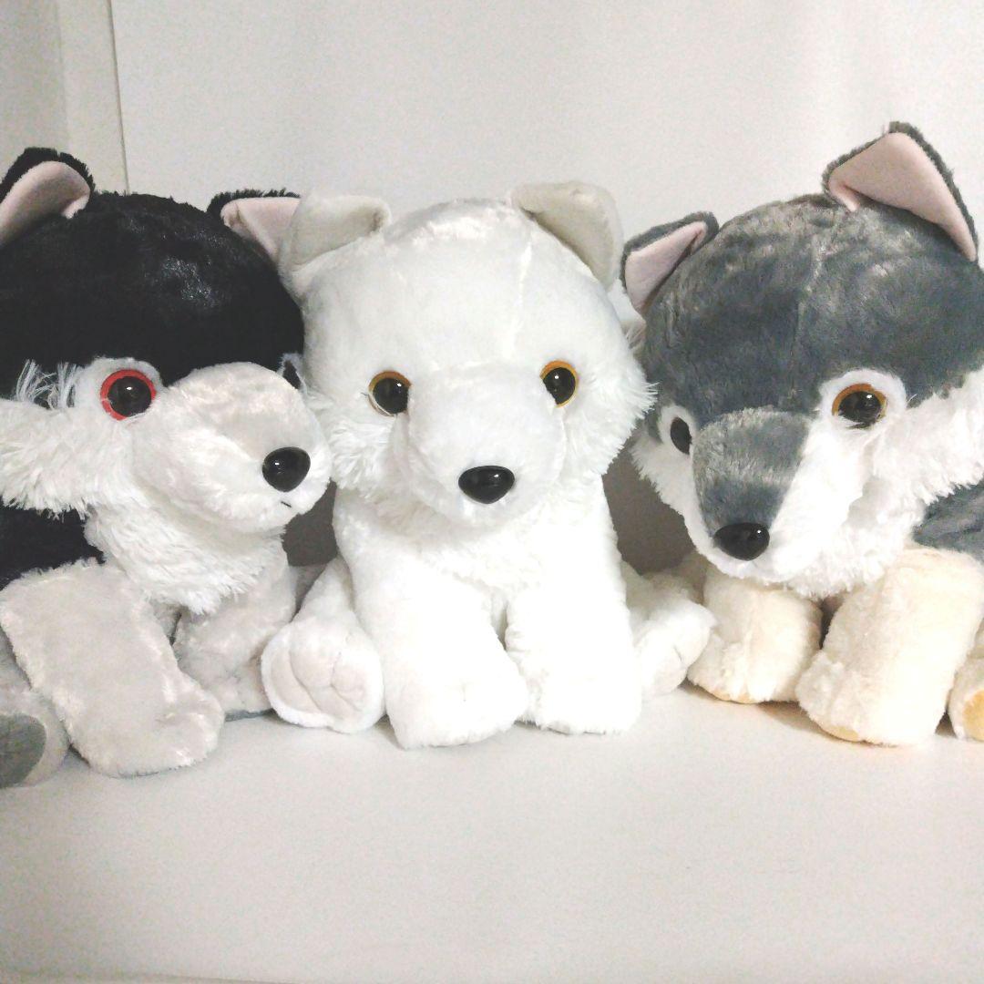 もふっとオオカミ ミステリアス ウルトラBIGぬいぐるみ 全3種 2