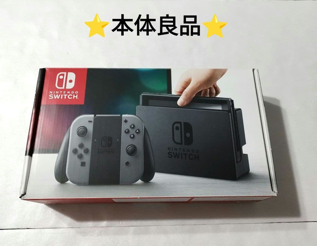 NintendoSwitchグレー