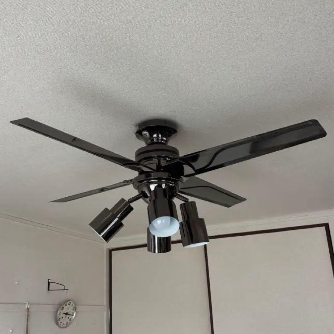 LOWYA ロウヤ Herotos ヒロトス シーリングファン 4枚羽根 4灯