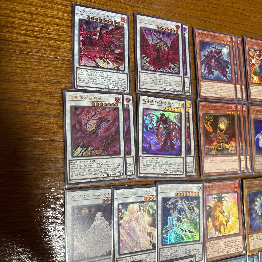 遊戯王 ローズドラゴン デッキ 本格構築 ガチ寄り ブランブルローズ