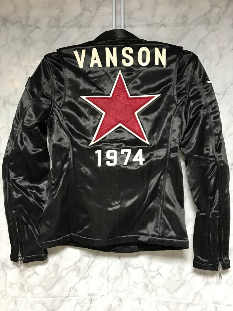 【ほぼ未使用】VANSON ライダース復刻モデル NVSZ-2215