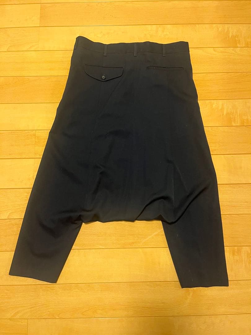 コムデギャルソン　黒 サルエルパンツ