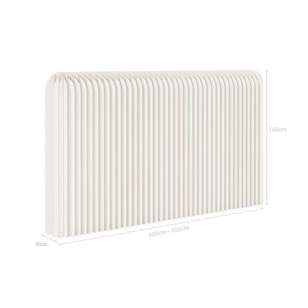 パーテーション間仕切り折り畳み式高さ1.6ｍ長さ3-4ｍ組立不要ついたて目隠し