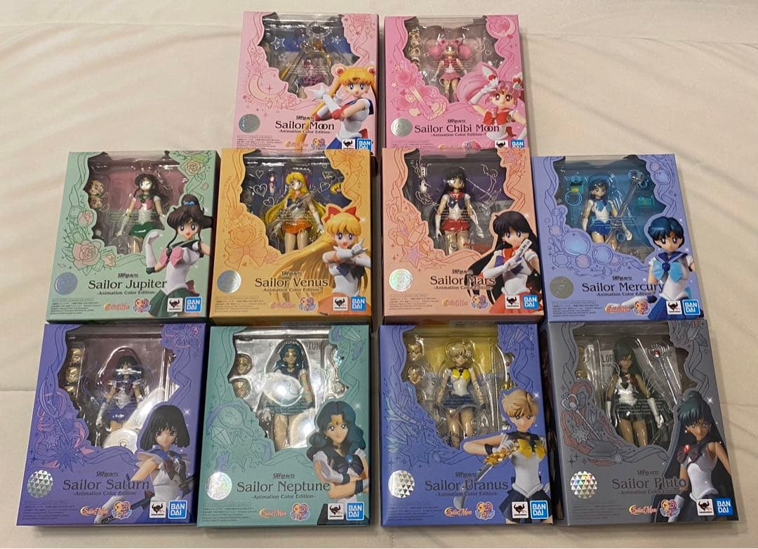 25周年　美少女戦士セーラームーン １０個　S.H.Figuarts フィギュア