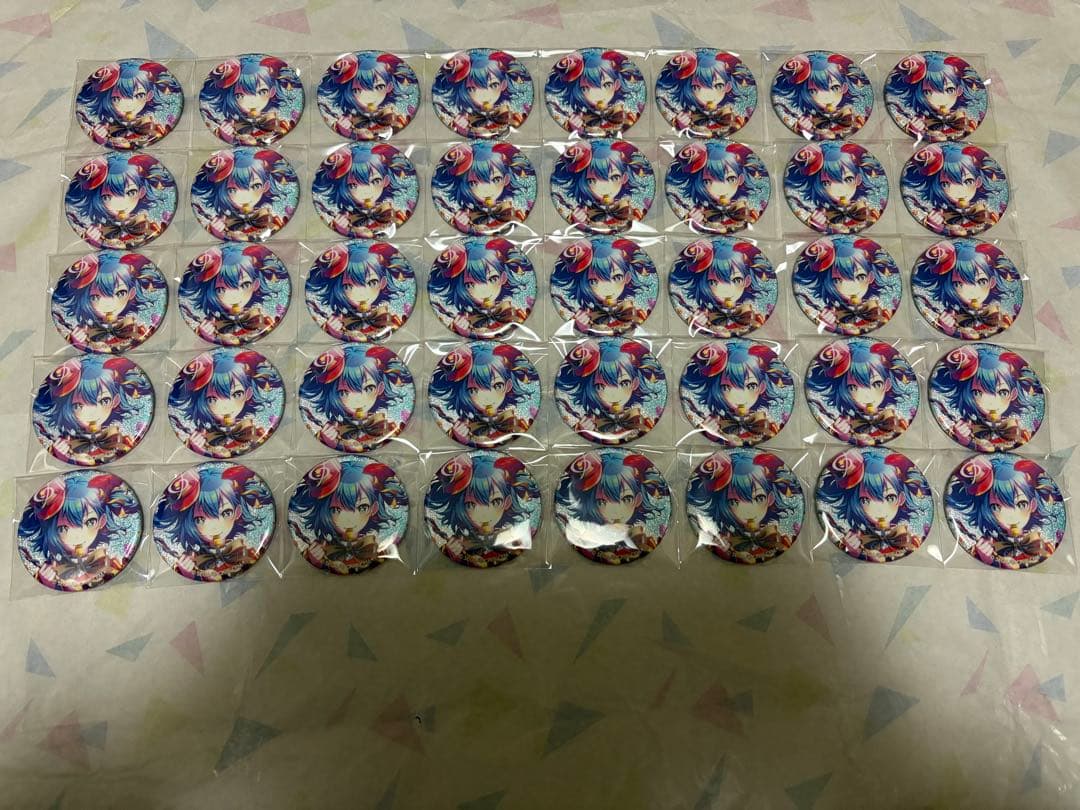 プロセカ グリッター缶バッジ グリ缶 36A ミク 40点