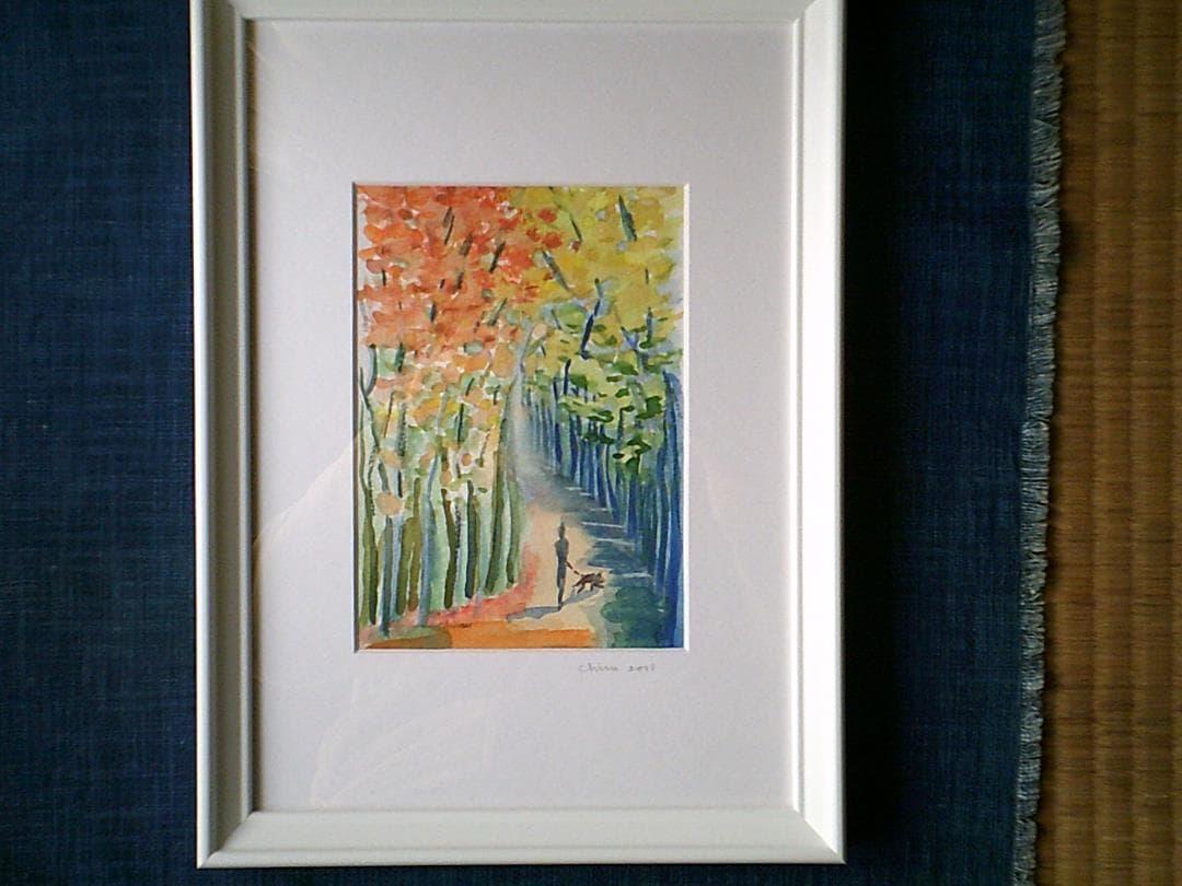 インテリアアート・水彩（肉筆一点もの）