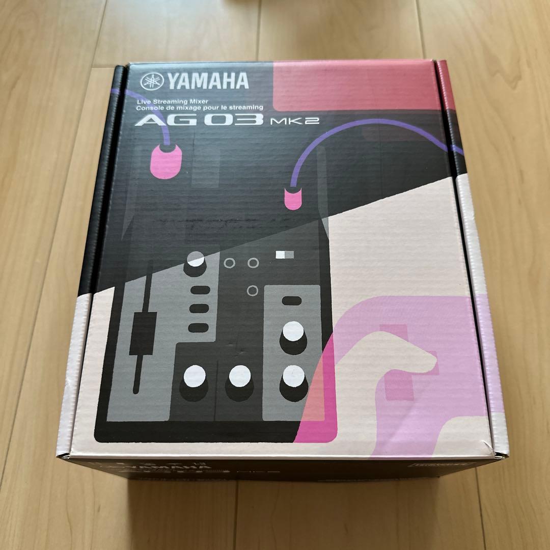 YAMAHA AG03 MK2 ライブブロードキャスティングミキサー