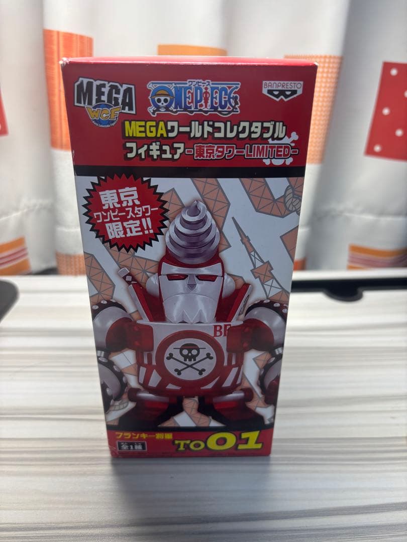 東京ワンピースタワー限定 MEGAワールドコレクタブルフィギュア フランキー将軍