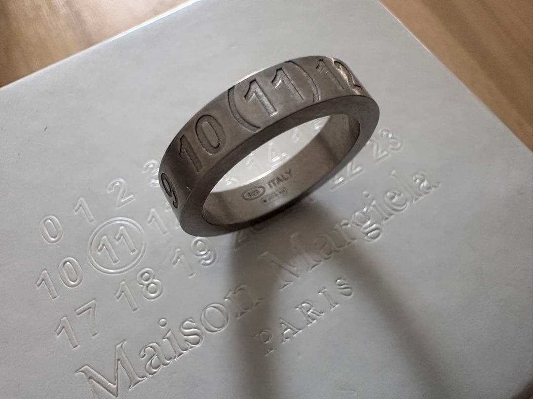 【新品未使用】Maison Margiela ナンバリングリング サイズ1