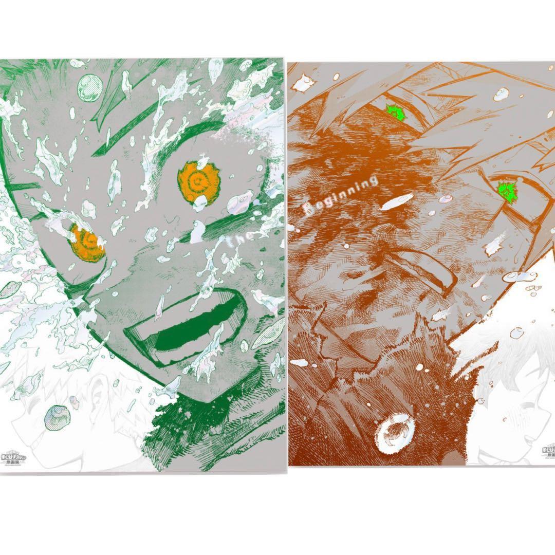 値下げ中！ヒロアカ原画展ポスターA2