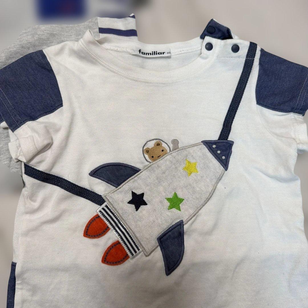 2025年今期ものオールファミリア Familiar 8枚セット 90サイズ