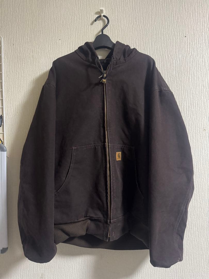 carhartt アクティブジャケット　ダークブラウン