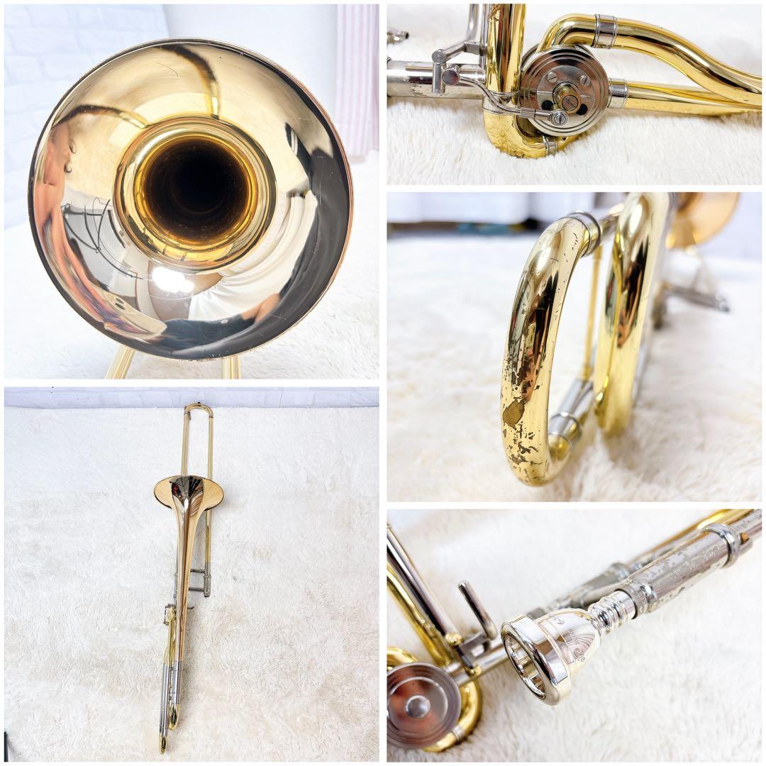 YAMAHA ヤマハ YSL-882B テナーバストロンボーン マウスピース付