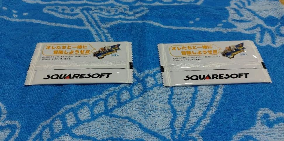 未開封クロノトリガー　予約特典カード 2パック