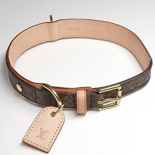 トニー&ロビー様首輪 大型犬 コリエバクスターGM ドッグカラー 廃盤品②