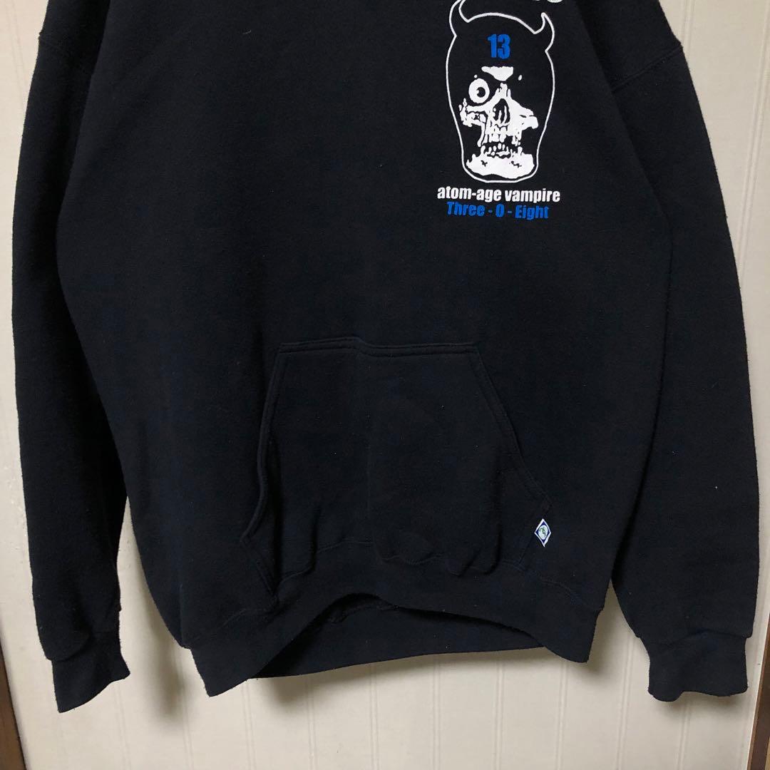 USA製 90s BALZAC バルザック ディスカス パーカー 黒L