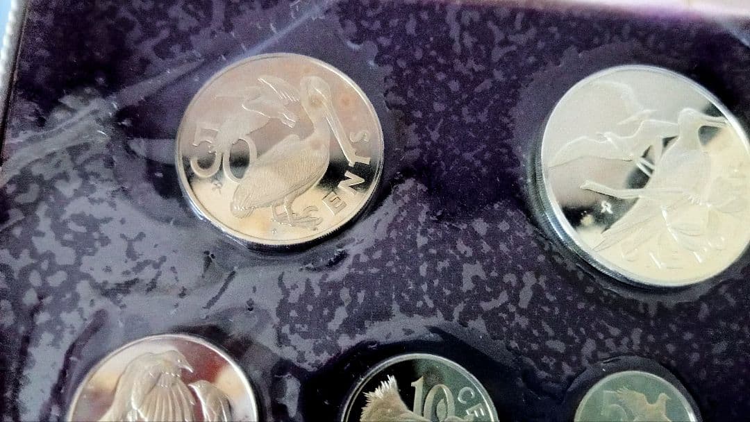 値下げ◎証明書付◎英領ヴァージン諸島 初公式貨幣◎新品未使用【送料込み】