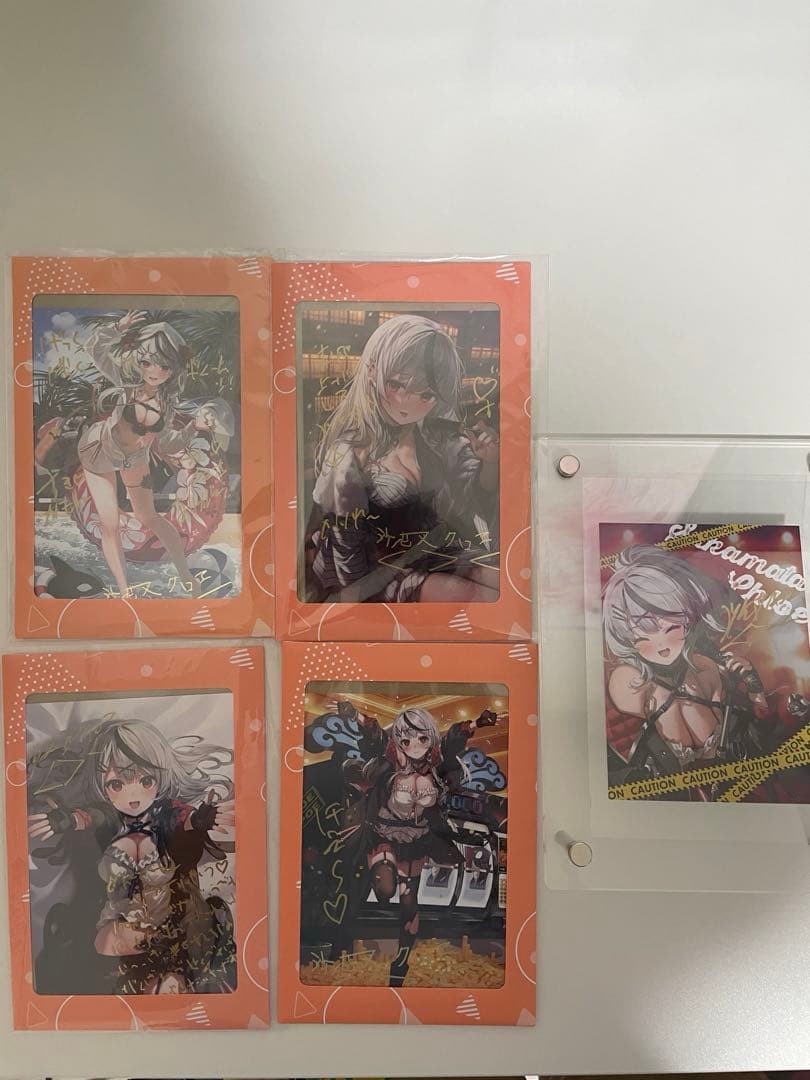 沙花叉クロヱ 直筆サイン まとめ売り