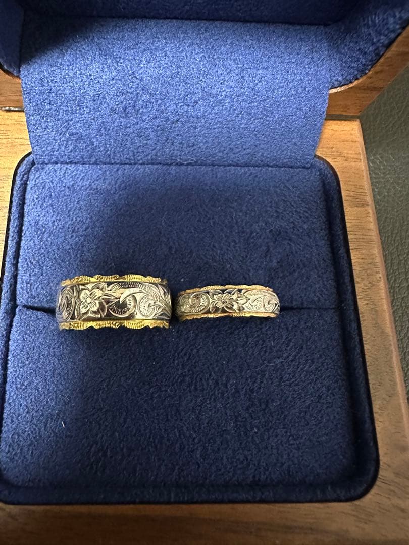 ハワイアンジュエリー　リング　ペア