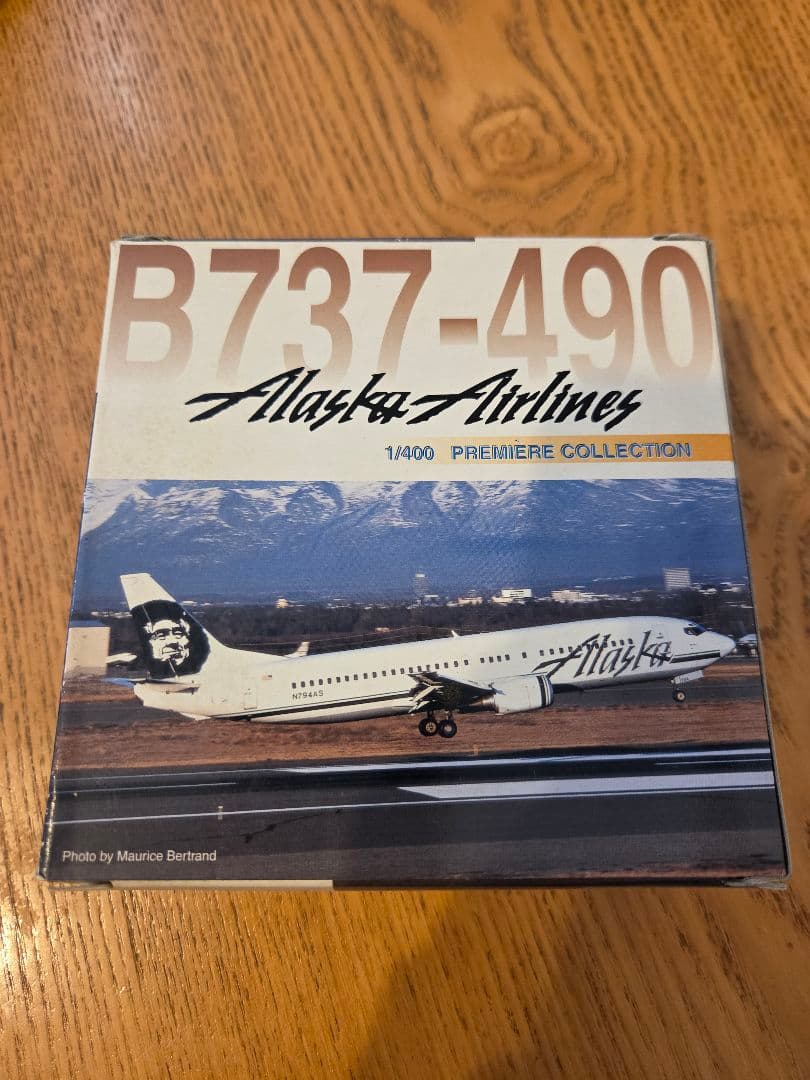 【希少】Alaska Airlines B737 1/400 旧ロゴ
