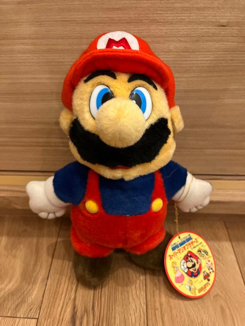 maruriスーパーマリオブラザーズ　マリオ　ぬいぐるみ　希少