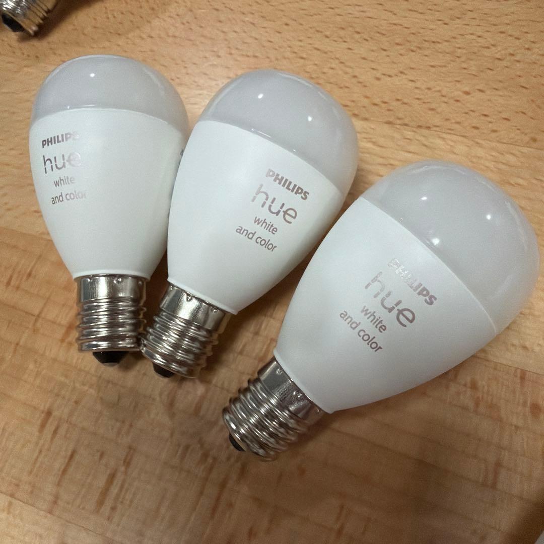 Philips Hue E17型 LED電球 3個セット