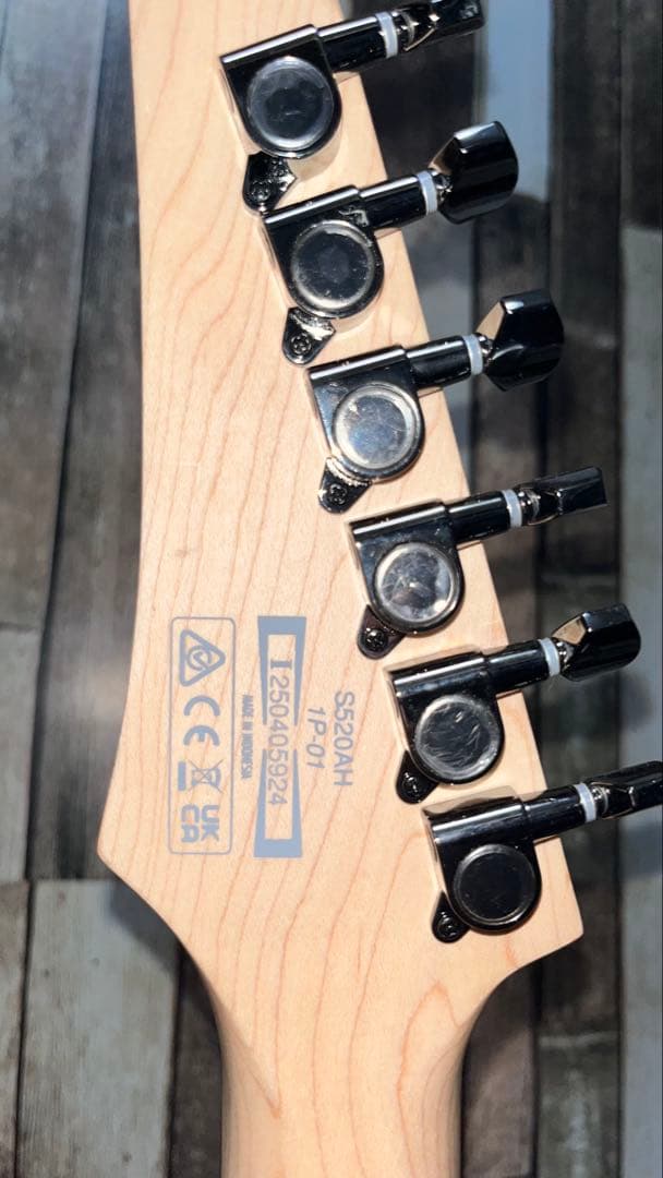 エレキギター Ibanez S520AH-OBF Sシリーズ