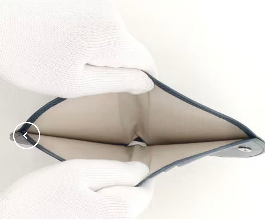 新品未使用　マーガレットハウエルアイデア　コンパクト２つ折り財布　グレー