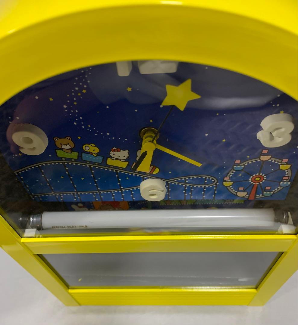 激レア　hello kitty 1990年製造　キティ　振り子時計　からくり時計