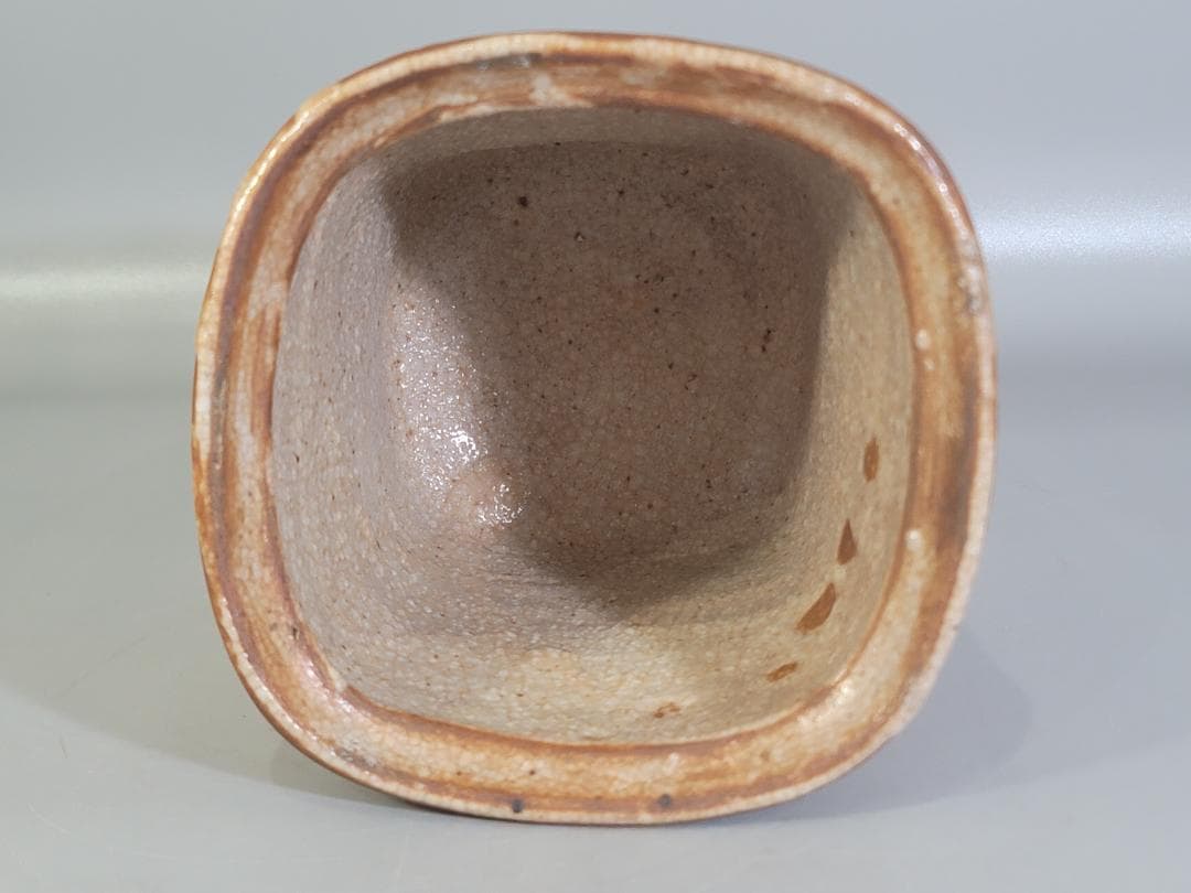 DT184 茶道具 古志野 紅志野 水指 古美術 時代物