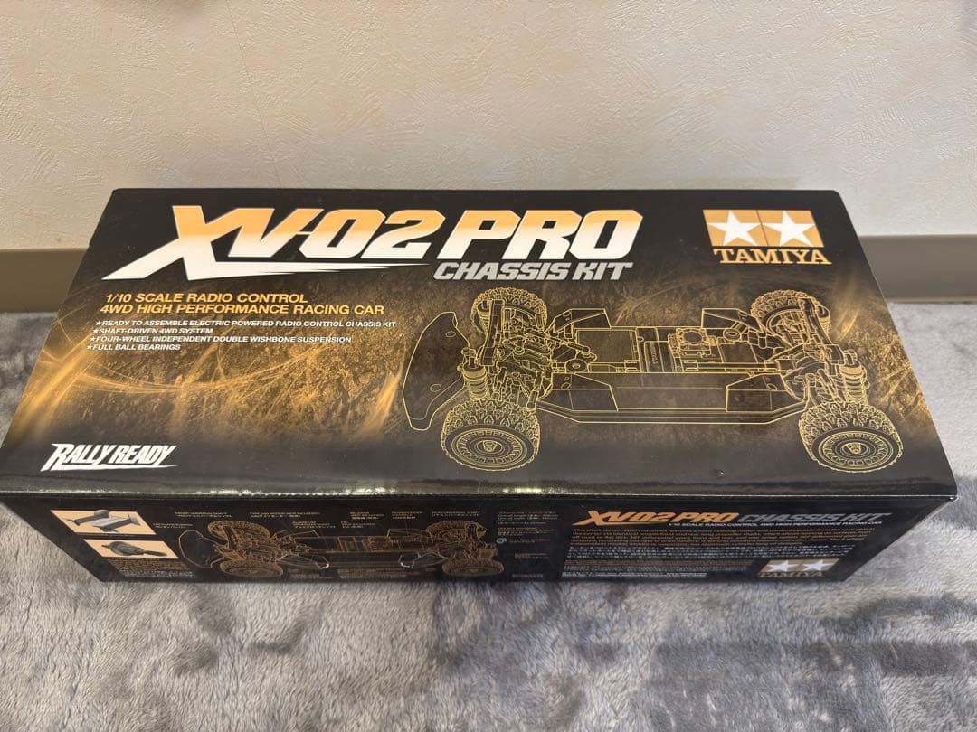 値下 ！！お得なセット！タミヤ XV-02 PRO 未組立 オプション部品多数
