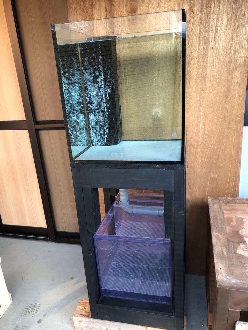 引き取り・配達限定　オーバーフロー水槽1式