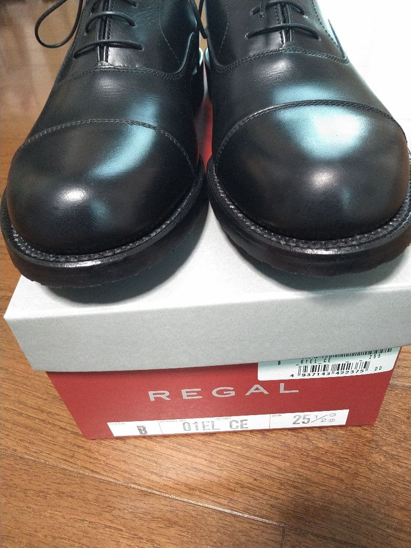 ま*ん様 リーガル 01EL CE 25.5cm ゴアテックス　内羽根ストレート