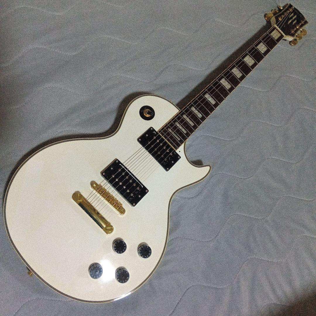 GrassRoots レスポールカスタム ホワイト G-LP-CTM