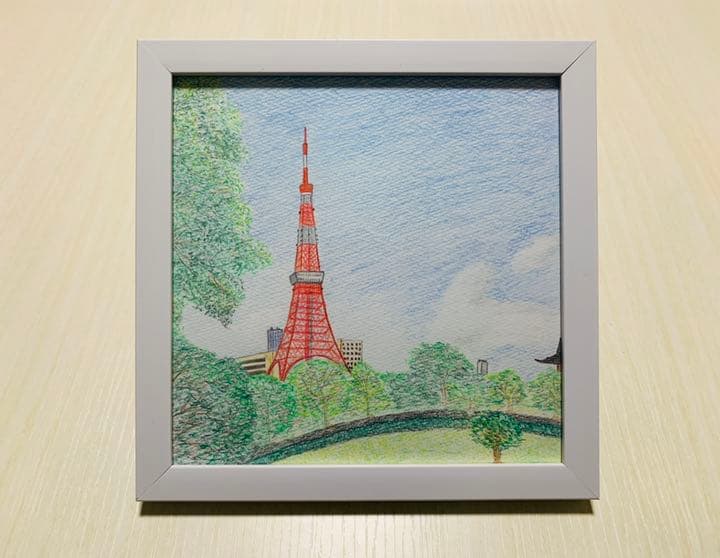 東京タワー　絵画