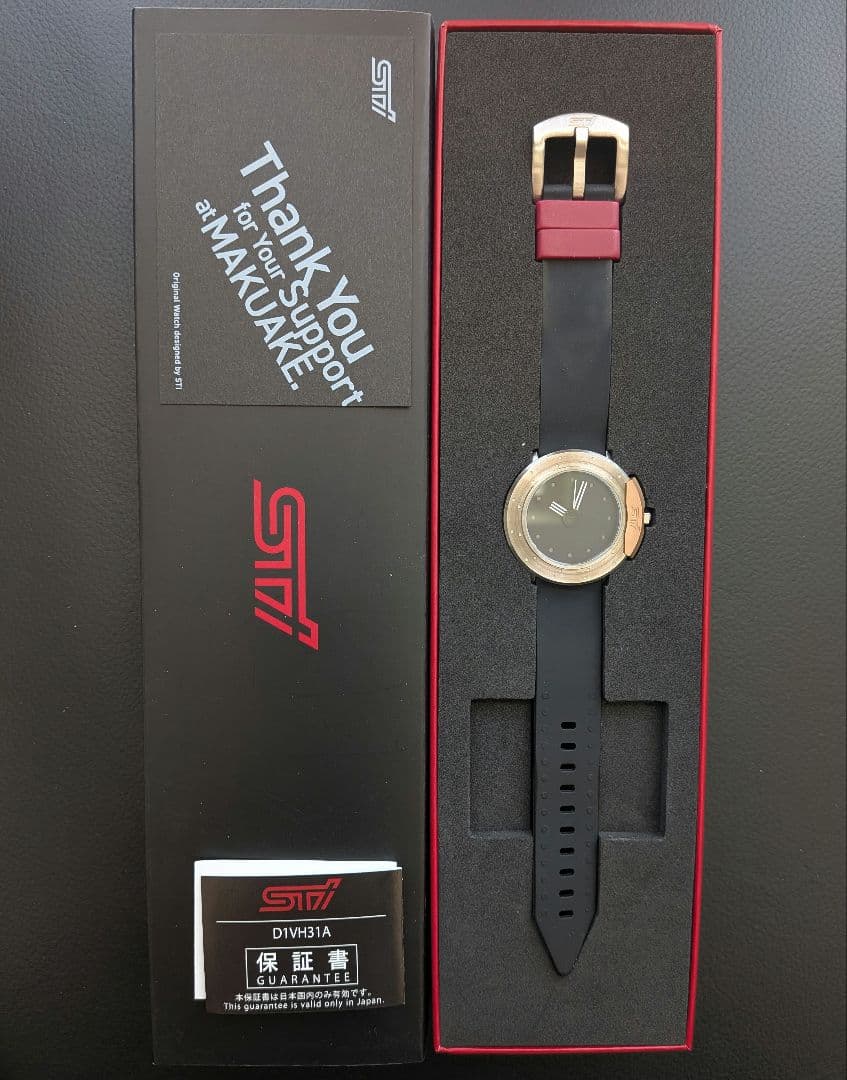 【最終値下げ】スバル　STI　腕時計　オリジナルウォッチ SUBARU