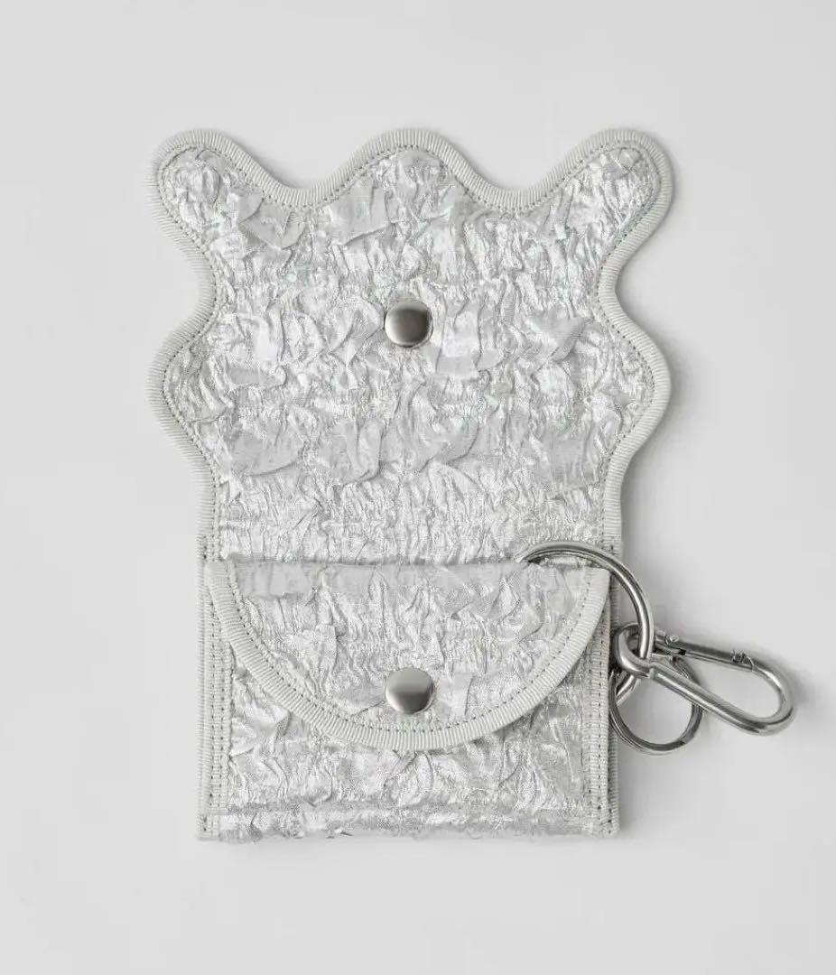 norienomoto ノリエノモト wave purse シルバー