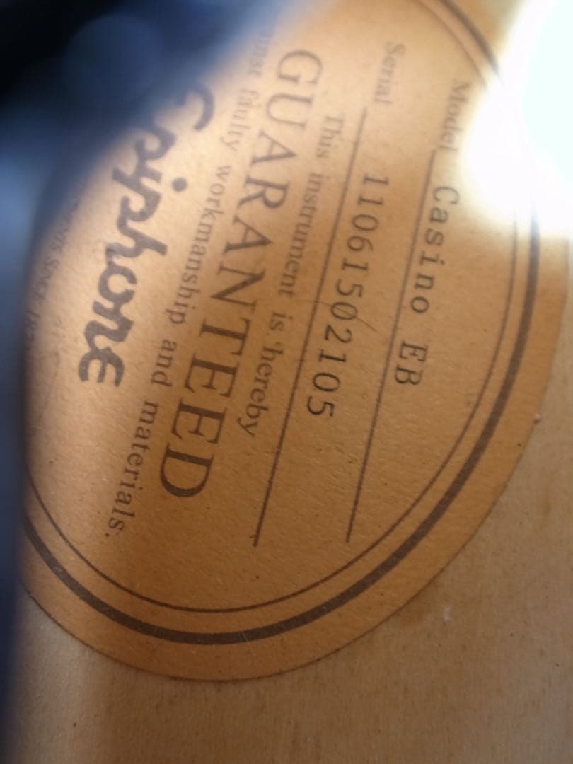 ラ*人様 レア　超美品　限定　EPIPHONE CASINO EB　＋BIGSB