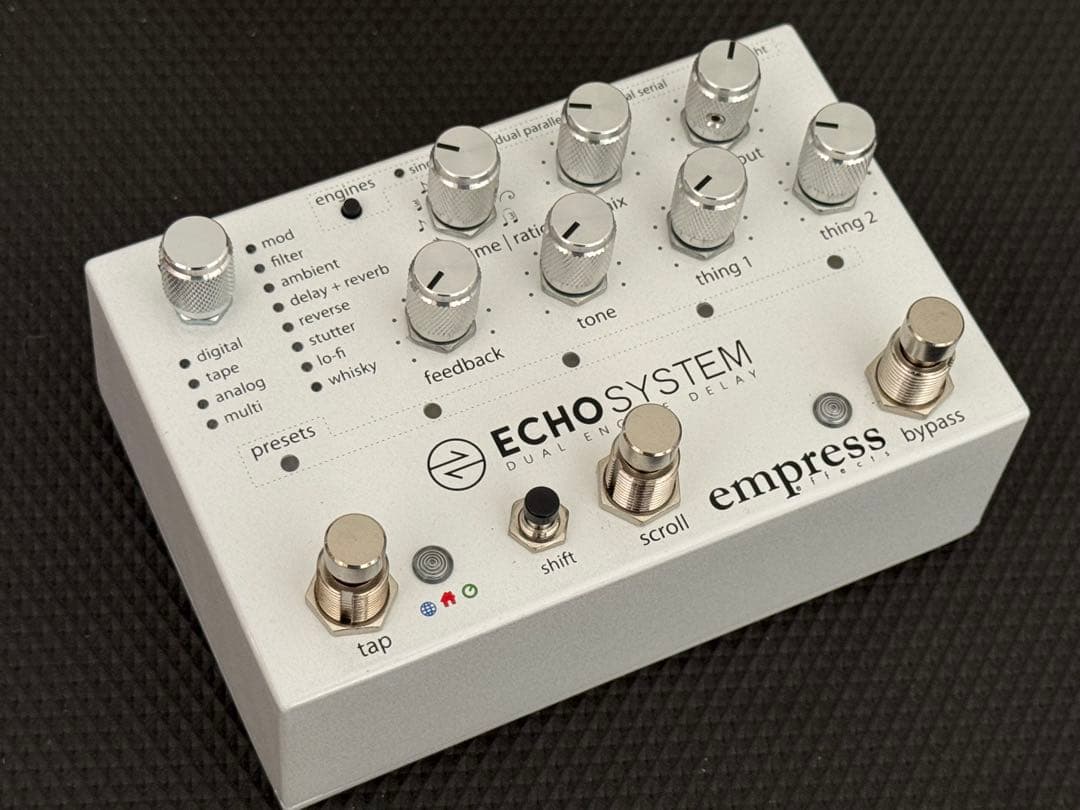 Empress Effects Echosystem ディレイ　エフェクター