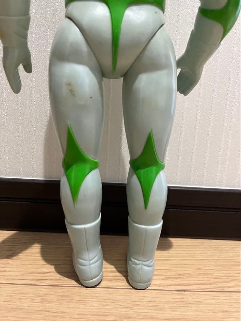 ブルマァク　ミラーマン　ジャイアントサイズ　当時物　マルサン　ソフビ　面取れ