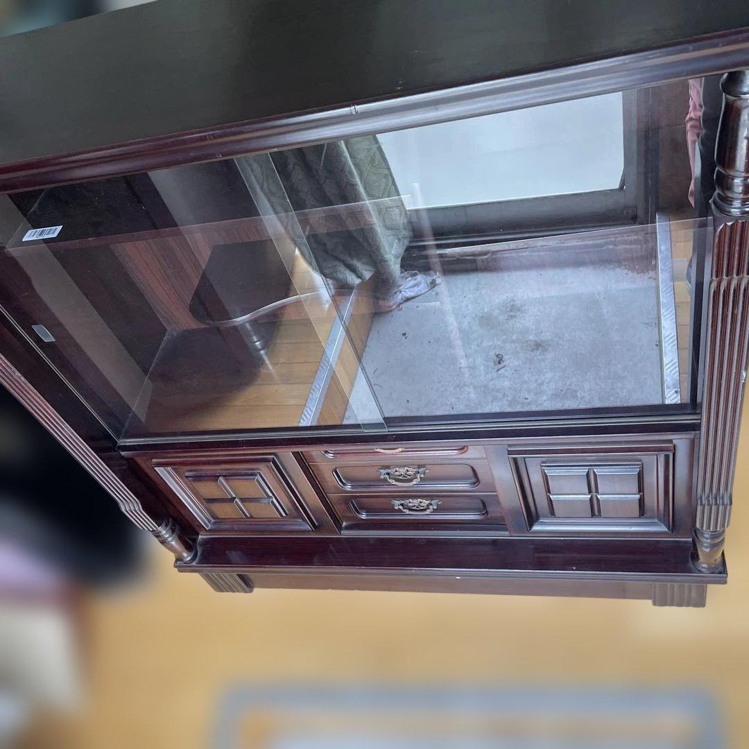 クラシックスタイル ガラスキャビネット　　MB2156 直接の引取おすすめ