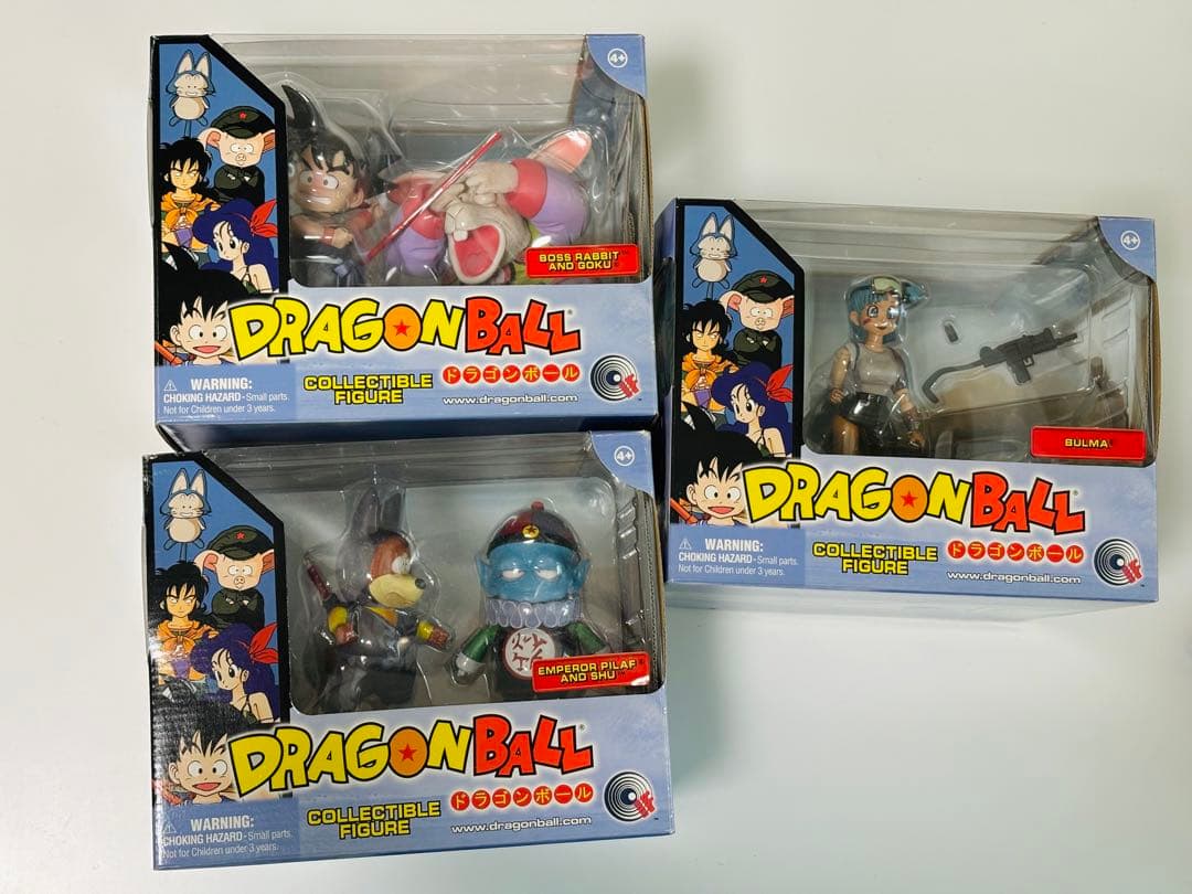 ドラゴンボール　悟空　兎人参化　ブルマ　ピラシュウ　フィギュア